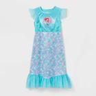 Girls' Disney Princess Ariel Nightgown - Blue