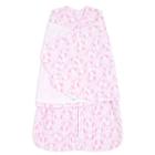 Halo Innovations Sleepsack Microfleece Swaddle Wrap - Bunny Faces -