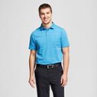 Men's Stripe Polo Shirt - C9 Champion Hotline Blue