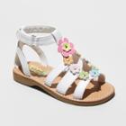 Rachel Shoes Toddler Girls' Rachel Gloria Gladiator Sandals - White