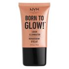 Nyx Professional Makeup Born To Glow Liquid Illuminator Gleam - 0.6 Fl Oz, Adult Unisex