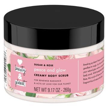 Love Beauty & Planet Love Beauty And Planet Peace & Glow Sugar And Rose Body
