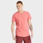 All In Motion Men's Supima Cotton Henley T-shirt - All In
