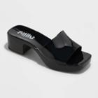 Women's Mad Love Marni Jelly Slide Heels - Black