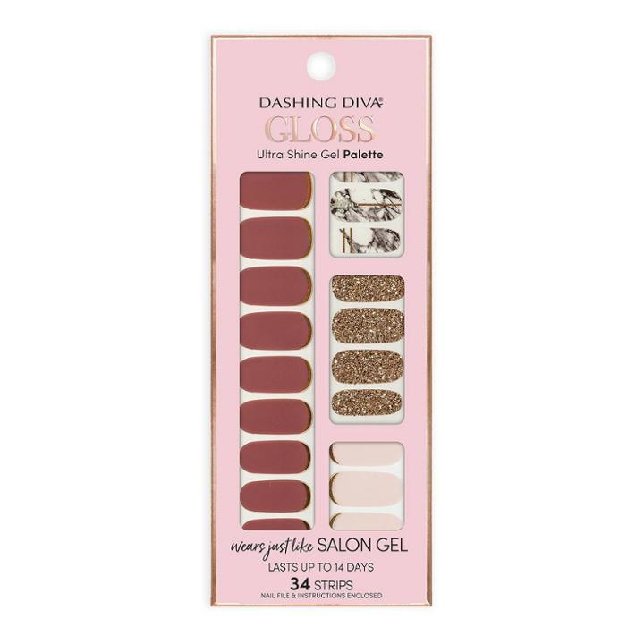 Dashing Diva Gloss Modern Matter Gs72 - 34 Strips, Adult Unisex