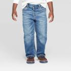 Toddler Boys' Fixed Waist Straight Jeans - Cat & Jack Denim Blue 12m, Toddler Boy's
