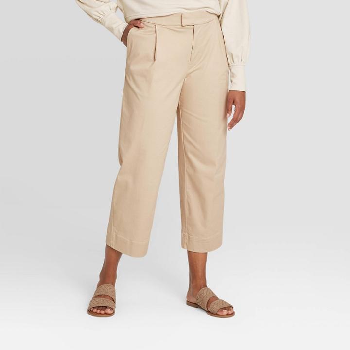 Women's Barrel Straight Leg Pants - Prologue Tan
