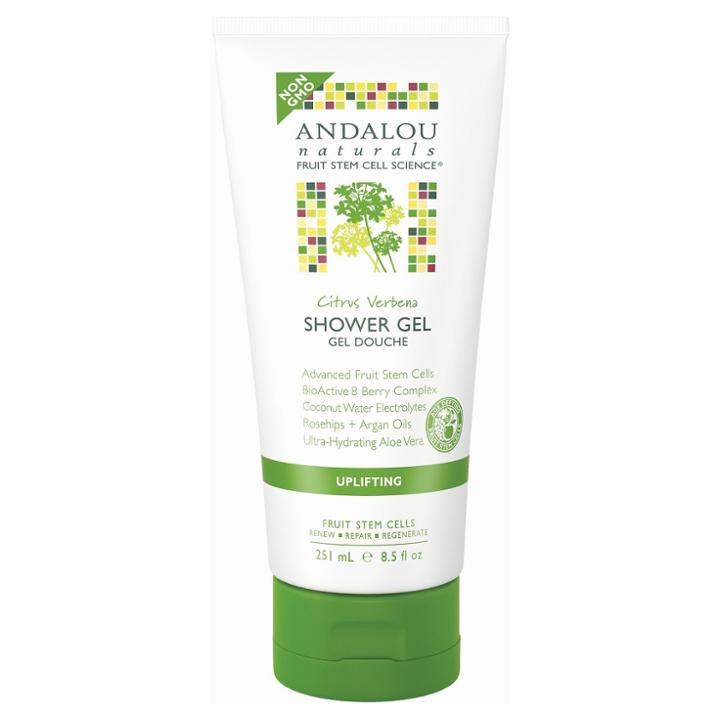 Andalou Naturals Verbena Uplifting Shower Gel - Citrus
