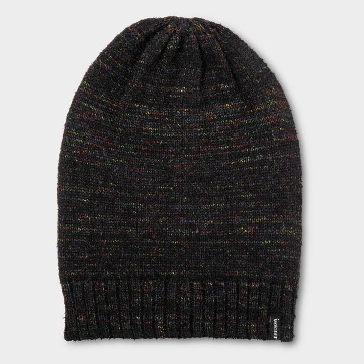 Isotoner Women's Yarn Hat - Black One Size, Ivory