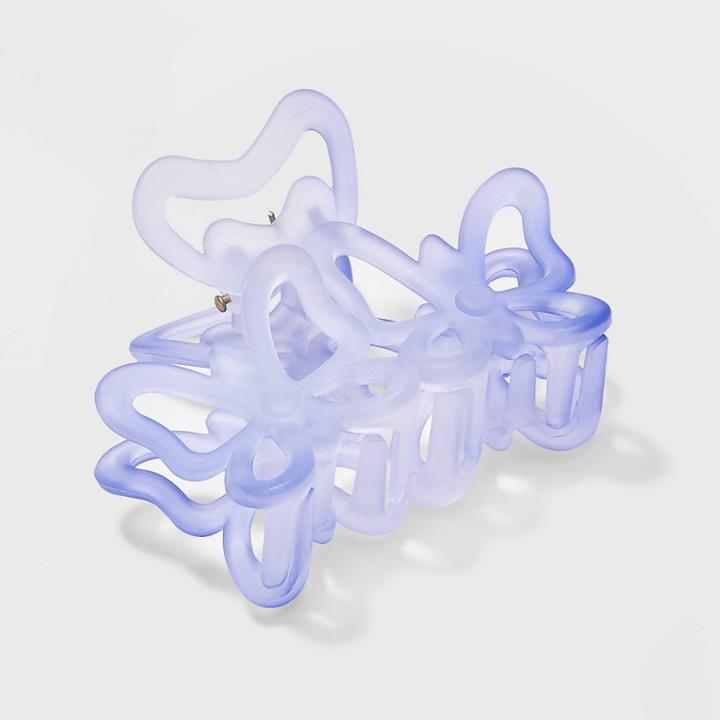 Butterfly Claw Hair Clip - Wild Fable Blue