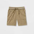 Oshkosh B'gosh Toddler Boys' Woven Pull-on Chino Shorts - Khaki