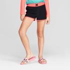 Girls' Board Swim Shorts - Cat & Jack Black