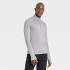 Men's Seamless 1/4 Zip Pullover - All In Motion Gray