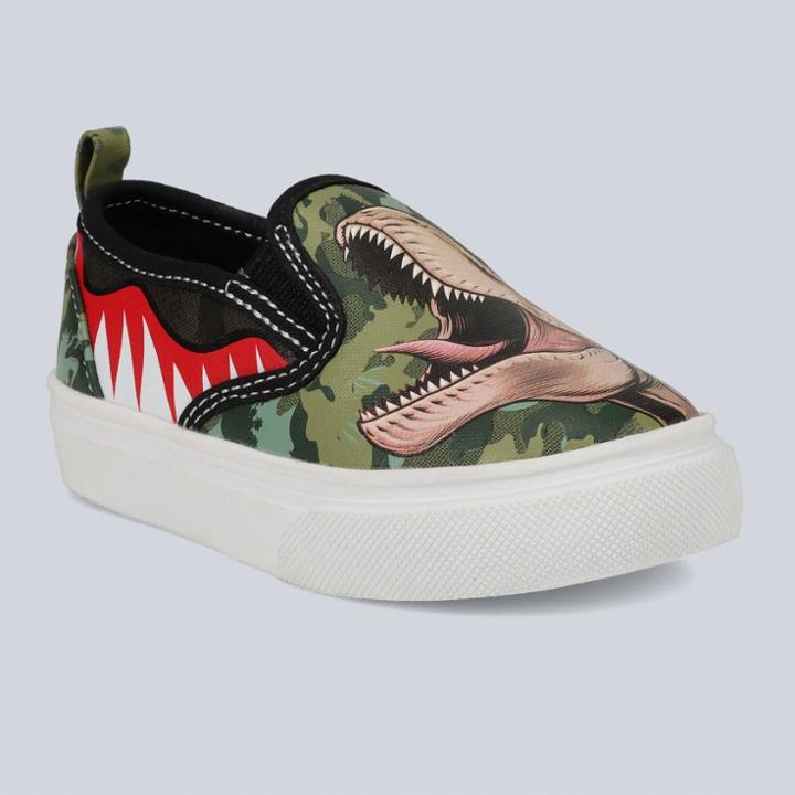 Toddler Boys' Jurassic World Dual Gore Apparel Sneakers - Green
