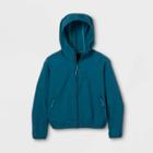 Girls' Packable Jacket - All In Motion Vibrant Blue