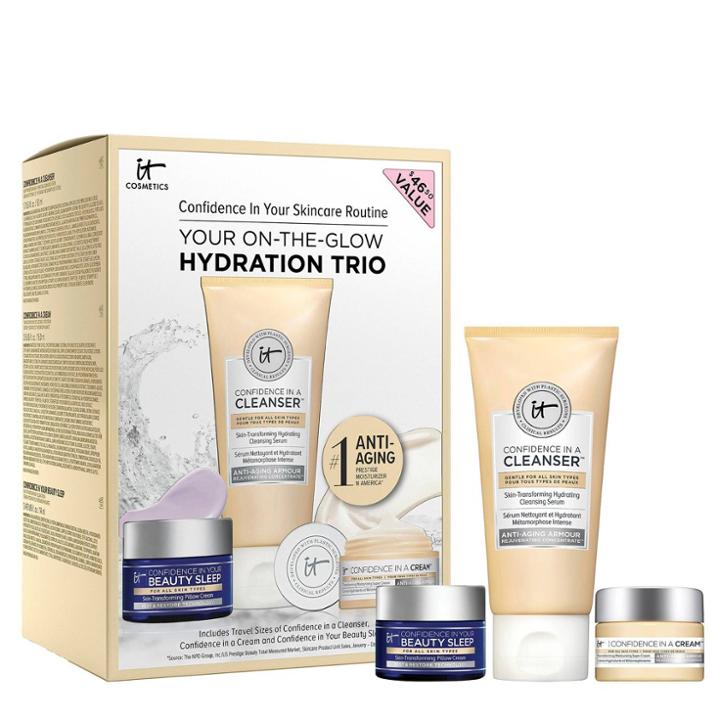 It Cosmetics Your On-the-glow Hydration Trio Skincare Set - 3ct/2.67oz - Ulta Beauty