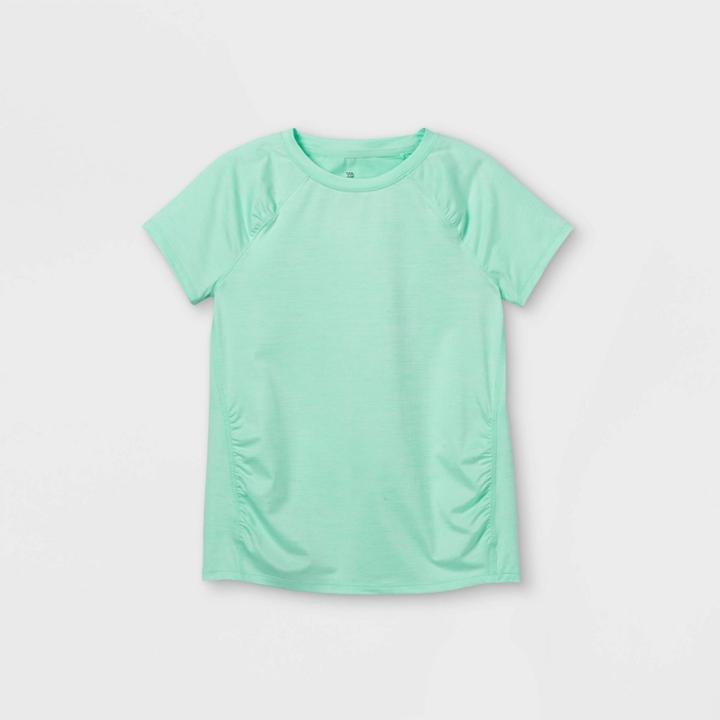 Girls' Quick Dry Upf 50+ Short Sleeve T-shirt - All In Motion