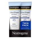 Neutrogena Ultra Sheer Dry-touch Sunscreen Broad Spectrum Spf 45