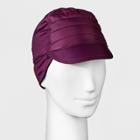 Women's Quilted Brim Cloche Hat - C9 Champion Purple, Black