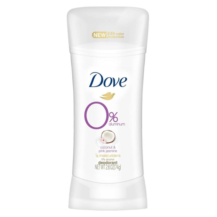 Dove Beauty Dove 0% Aluminum Coconut & Pink Jasmine Deodorant