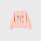 Disney Toddler Girls' Minnie Mouse Fleece Pullover - Pink