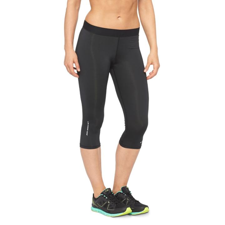 Women's Compression Knee Tight Shorts - C9 Champion Black