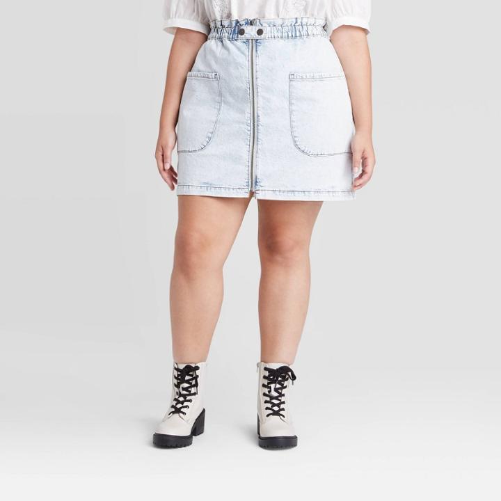 Women's Plus Size A-line Mini Skirt - Universal Thread