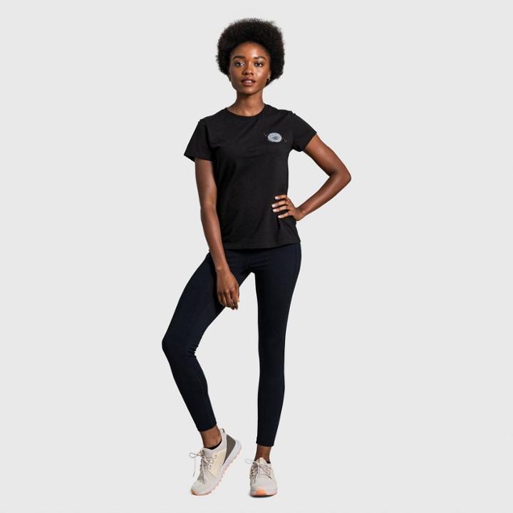 United By Blue Women's Recycled Leggings - Jet Black