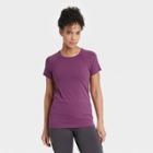 Women's Core Seamless Short Sleeve T-shirt - All In Motion Dark Plum