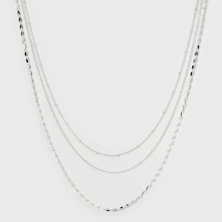 Three Rows Short Necklace - A New Day