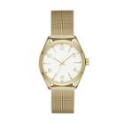 Women's Mesh Strap Watch - A New Day Gold
