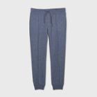 Men's Pintuck Fleece Jogger Pants - Goodfellow & Co Blue