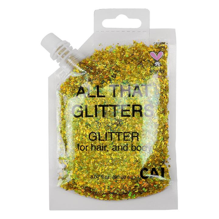 Cai All That Glitters All Over Body & Hair Glitter Rose Gold