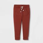 Toddler Boys' Knit Jogger Pants - Cat & Jack Brown