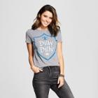 Women's Anheuser-busch Bud Light Dilly Dilly Short Sleeve Graphic T-shirt - Heather Gray