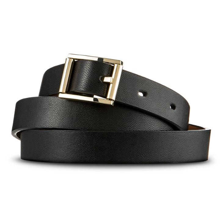 Women's Reversible Belt - A New Day Black/brown