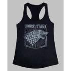 Women's Game Of Thrones House Of Stark Shield Tank Top (juniors') - Black