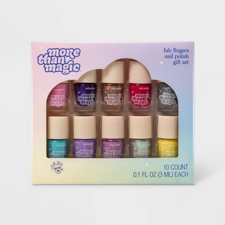 More Than Magic Fab Fingers Nail Polish Gift Set - 10pc - More Than