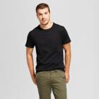 Men's Standard Fit Crew T-shirt - Goodfellow & Co Black