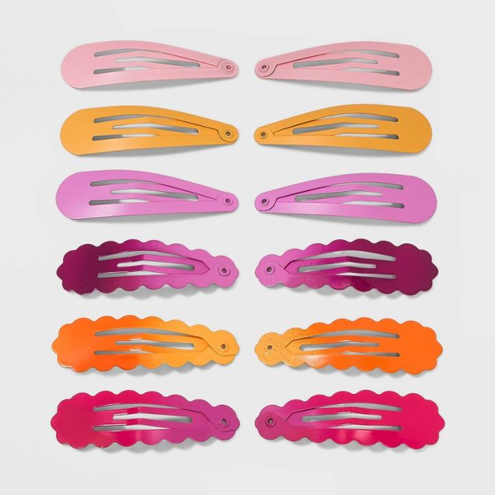 Bobbie Pin Clip Set 12pc - Wild Fable Warms
