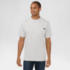 Dickies Men's Cotton Heavyweight Short Sleeve Pocket T-shirt- Ash Gray