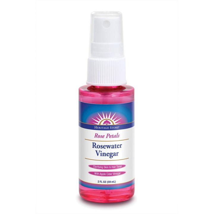 Heritage Store Rose Petals Rosewater Vinegar