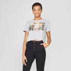 Women's Friends Short Sleeve Boyfriend Crop T-shirt - (juniors') Gray