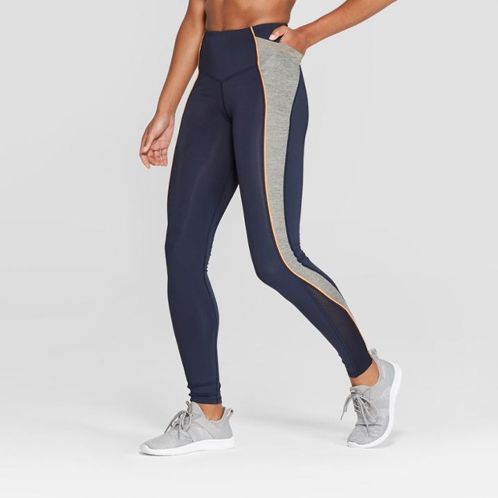 Women's Training Mid-rise Leggings - C9 Champion Navy (blue)