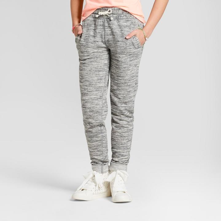 Plus Size Girls' Fleece Jogger - Cat & Jack Heather Gray