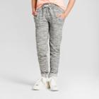 Plus Size Girls' Fleece Jogger - Cat & Jack Heather Gray