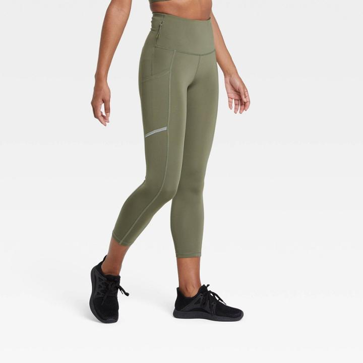 Women's Sculpt Ultra High-rise Run Capri Leggings - All In Motion