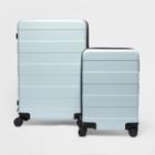 2pc Hardside Luggage Set Muddy Aqua - Made By Design ,