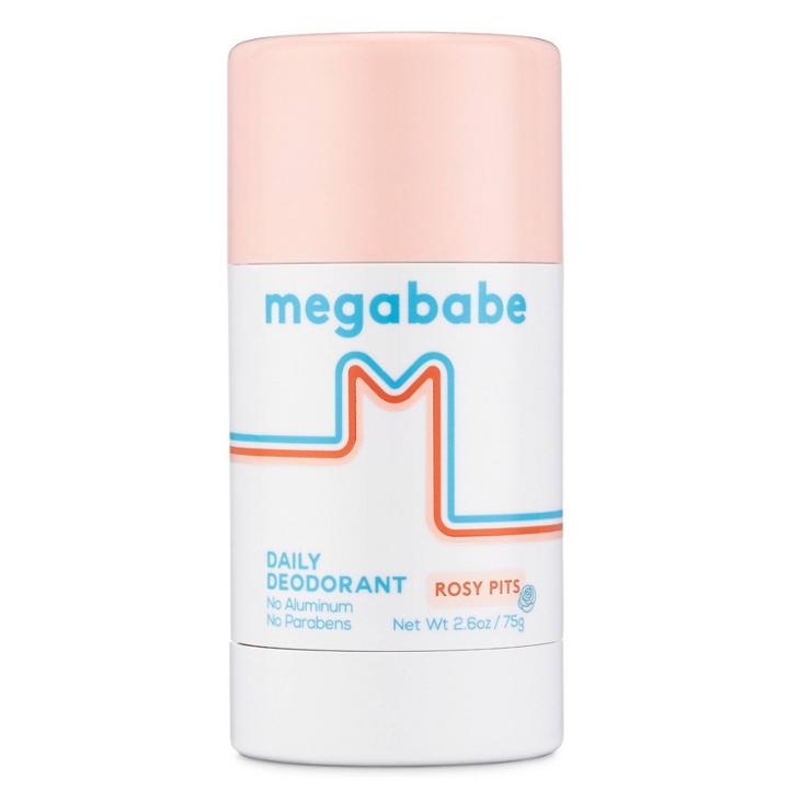 Megababe Rosy Pits Daily Deodorant - 2.6oz, Adult Unisex