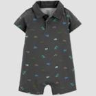 Baby Boys' Construction Romper - Just One You Made By Carter's Gray 3m, Boy's, Blue